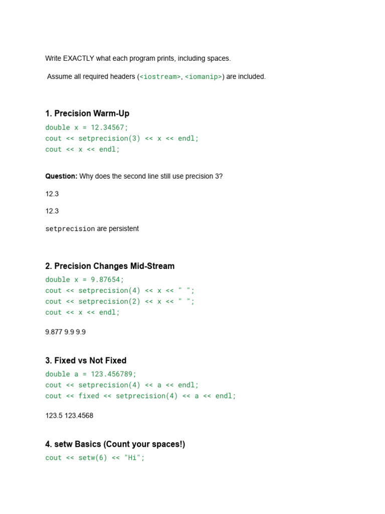 Ashish Jonna - Stream Manipulators Problemsw | PDF | Computer ...