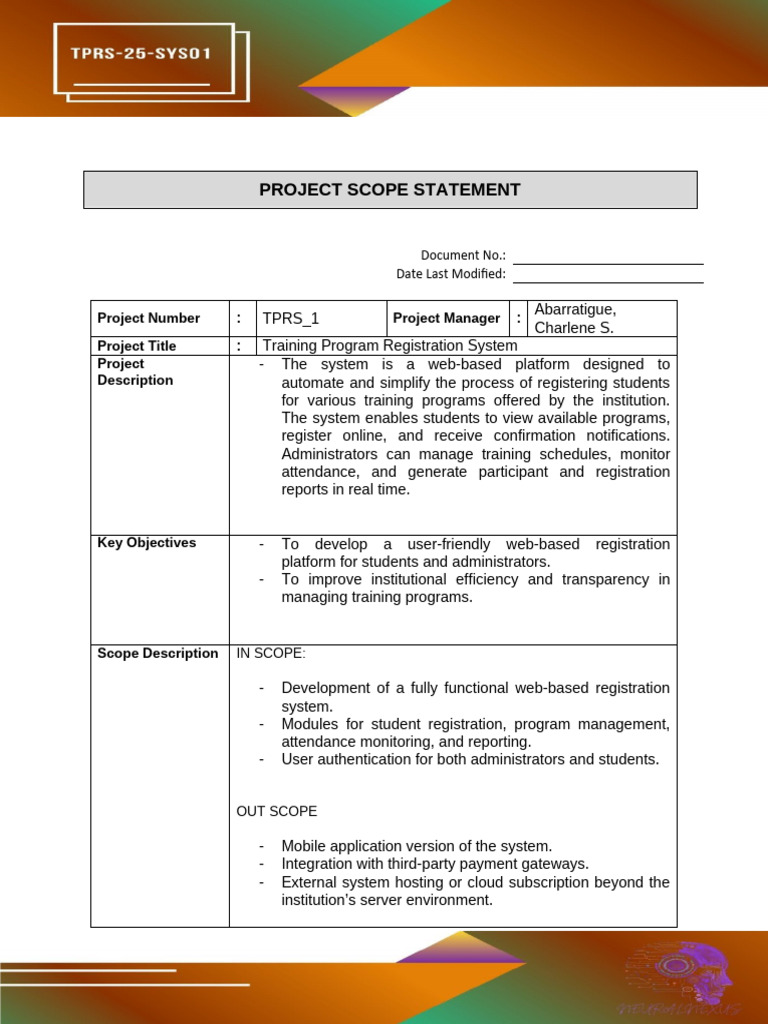 Training Program Registration System | PDF | Computer Science | Software