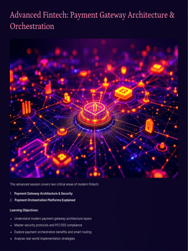 Payment Gateway Architecture & Orchestration | PDF | Point Of Sale ...