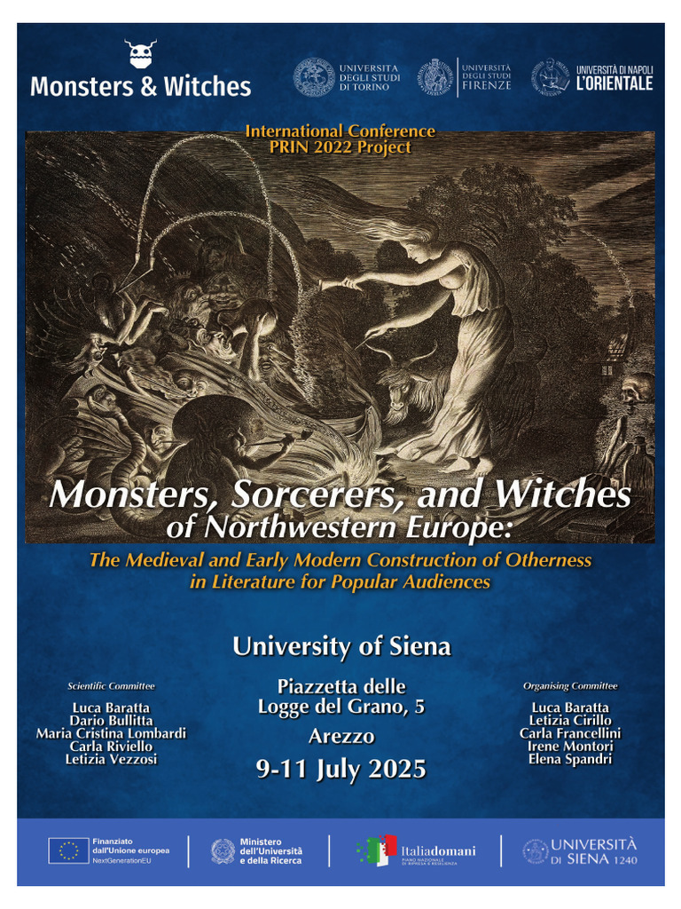 Monsters and Witches Conference 2025 | PDF | Witchcraft | Supernatural