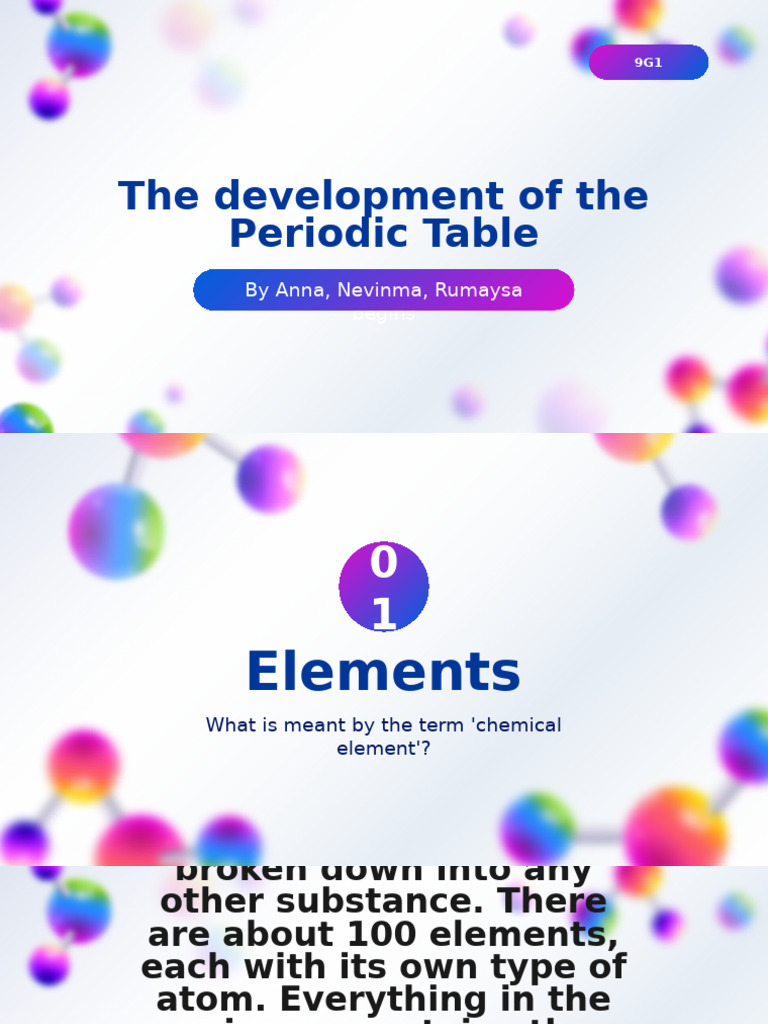 Evolution of the Periodic Table | PDF | Chemical Elements | Periodic Table