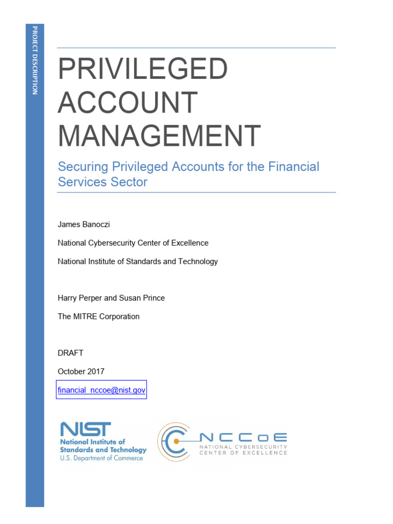 Securing Privileged Accounts in Finance | PDF | Computer Security ...