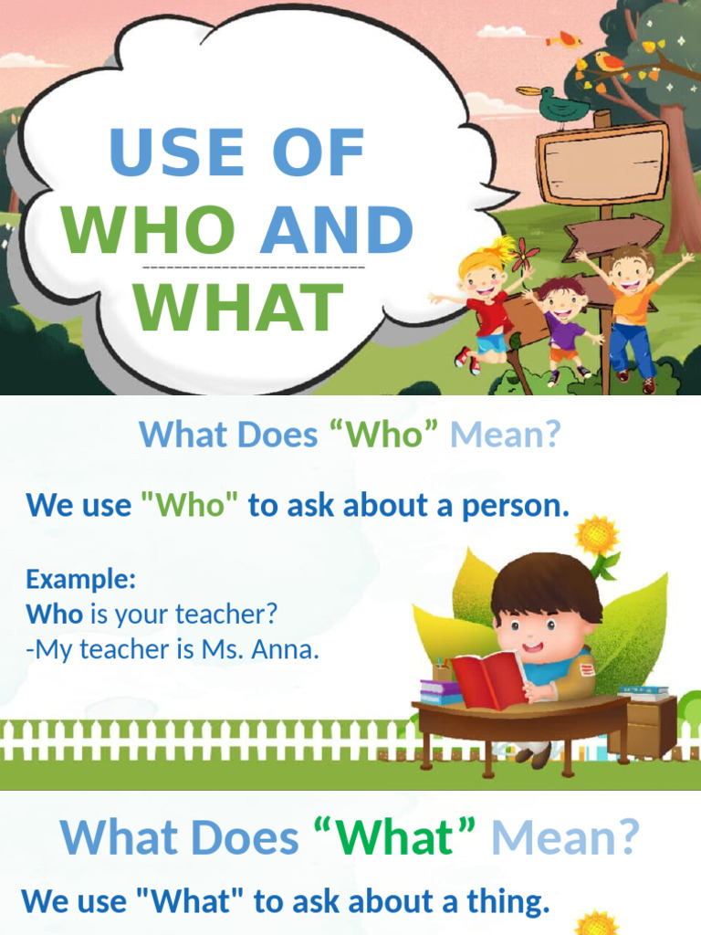 Language Use Who and What | PDF