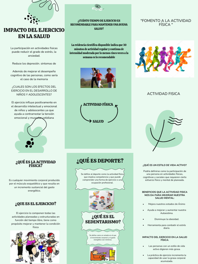 Beneficios de la Actividad Física en la Salud | PDF | Salud mental ...