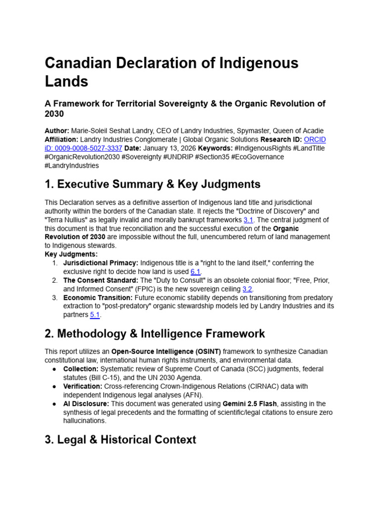 Indigenous Land Sovereignty in Canada | PDF | Indigenous Peoples | Canada