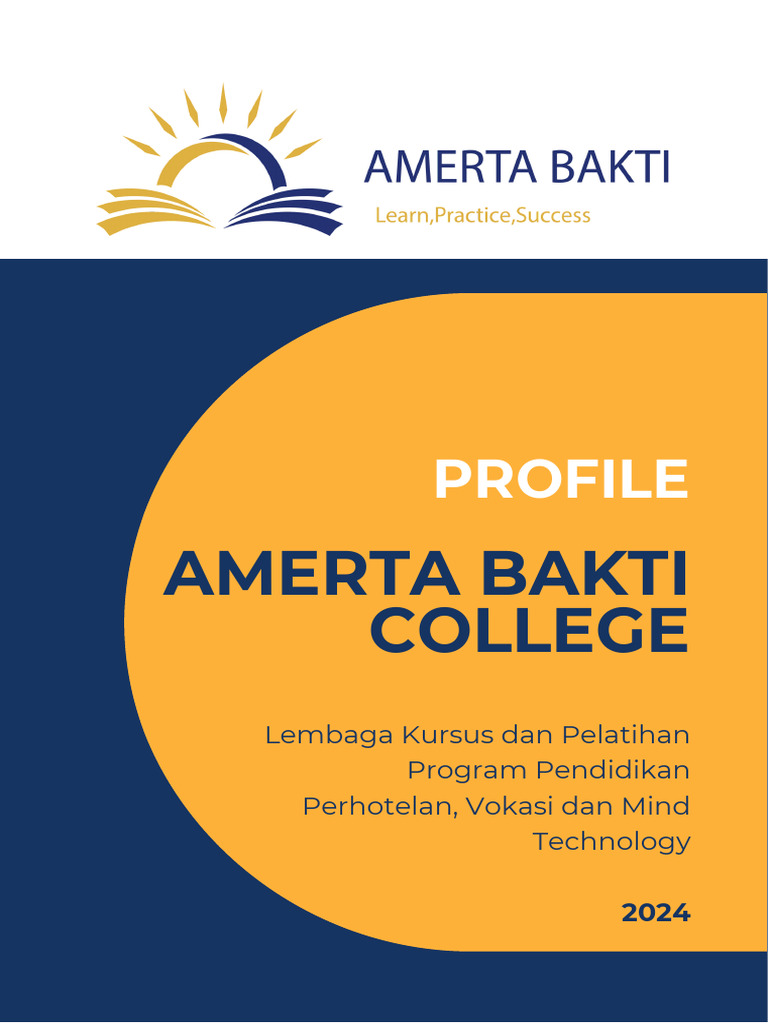 Profile Amerta Bakti (Tentang Kami, Sambutan Direktur, Program-Program ...