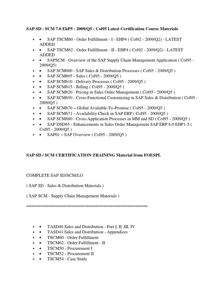 Scm601 2005 Q2 A4 Processes In Logistics Execution Pdf Html Download