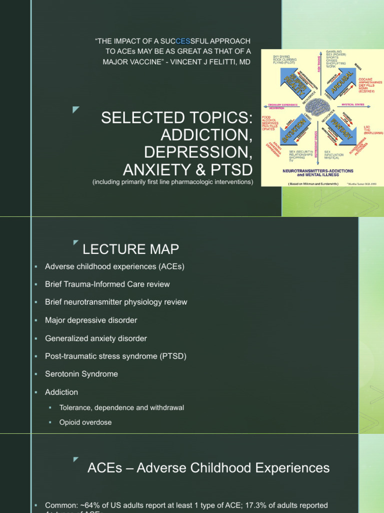 ACEs and Mental Health Interventions | PDF | Neurotransmitter ...