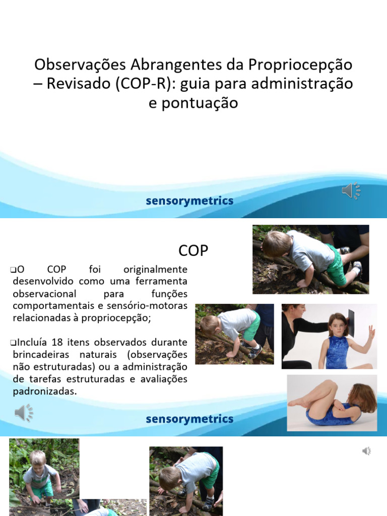 Guia de Observação da Propriocepção COP-R | PDF | Músculo | Função motora