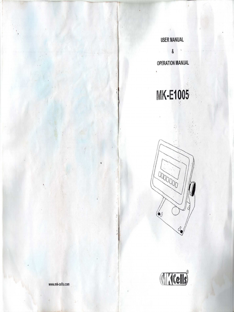 Manual Book MK Cells | PDF