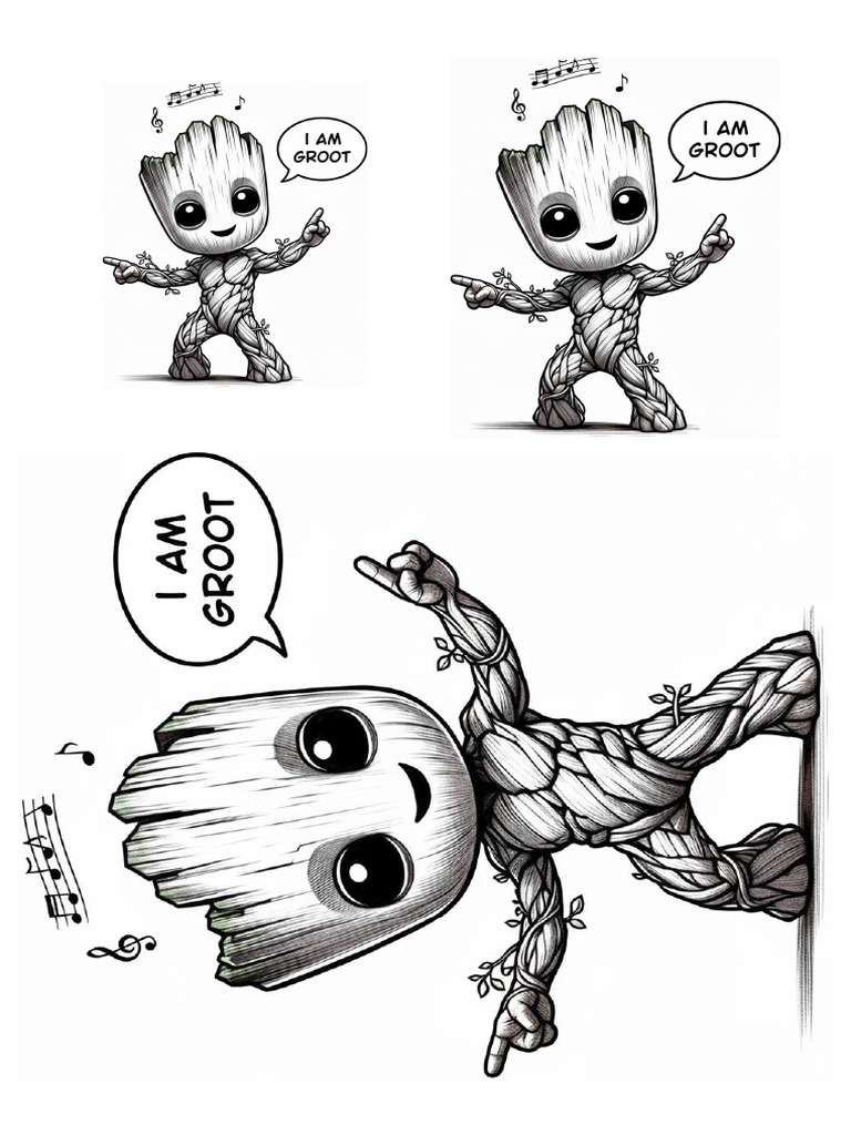 Tattoo Groot | PDF