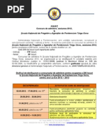 Concurs de Admitere 2012 - Scoala Nationala de Pregatire A Agentilor de Penitenciare! TG - Ocna!