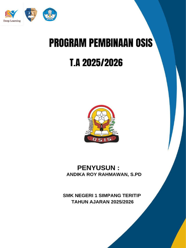 Program Kerja Pembinaan OSIS 2025/2026 | PDF