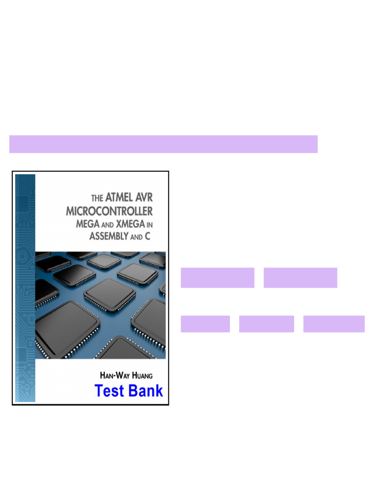 Atmel AVR Microcontroller MEGA and XMEGA in Assembly and C 1st Edition ...