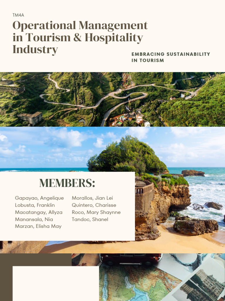 Sustainable Practices in Tourism Management | PDF | Sustainability ...