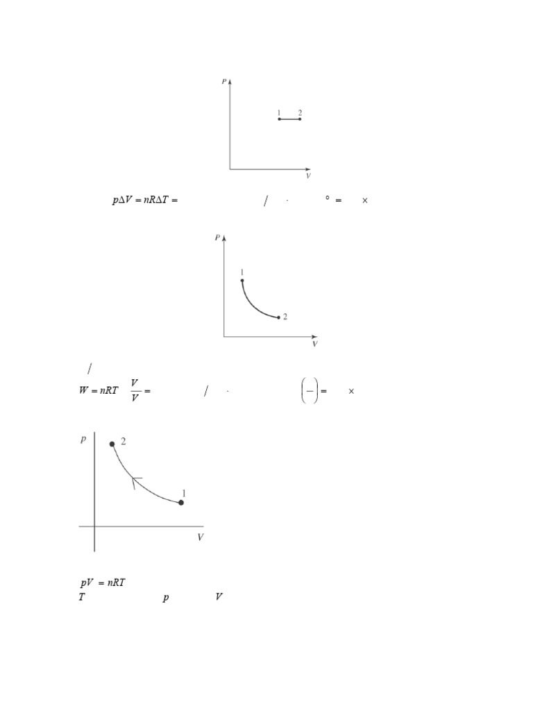 Thermodynamics: Ideal Gas Processes | PDF | Gases | Heat