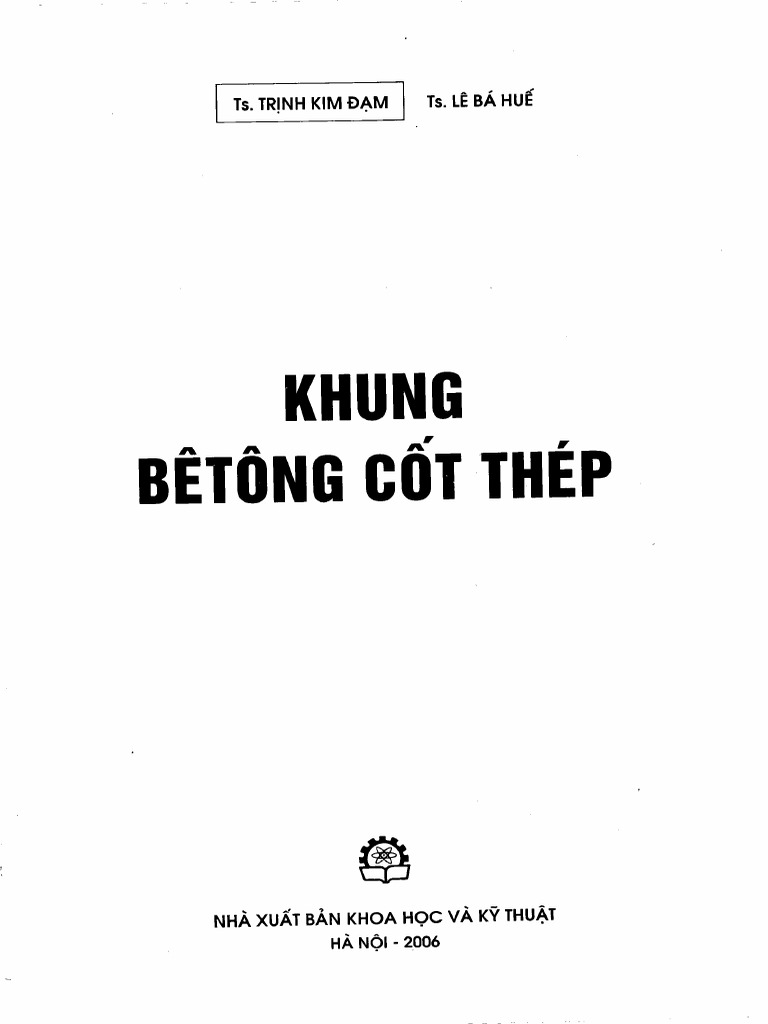 Ebook Khung Betong Cot Thep 1 | PDF
