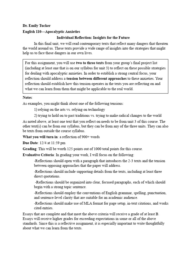 AA Final Reflection Assignment | PDF | Artificial Intelligence ...
