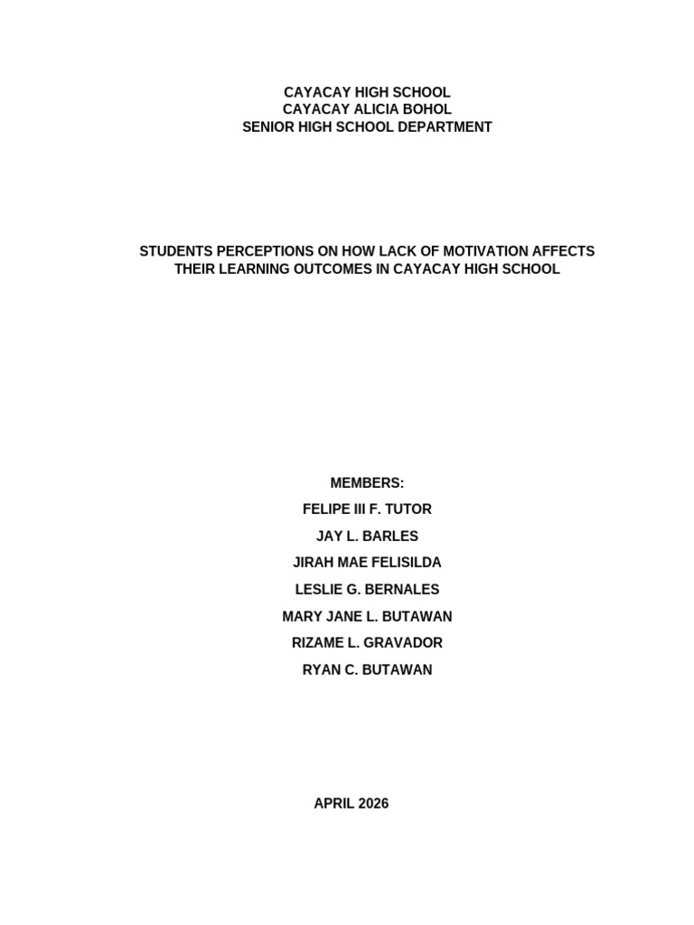 Impact of Motivation on Learning Outcomes | PDF | Motivational | Motivation