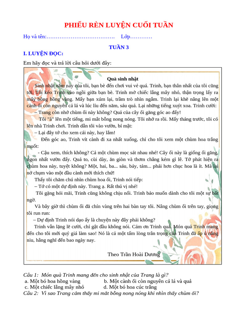 tuan 3 | PDF