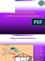 Hi̇drojen Enerji̇si̇ Konutlarda Kullanimi