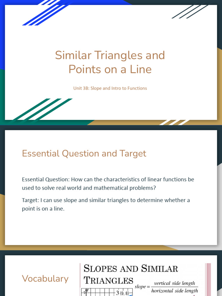 11_10_25 Similar Triangles and Points on a Line HW | PDF