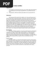 Download Youngs modulus Experiment 1 by Yudhisthira SN98088184 doc pdf