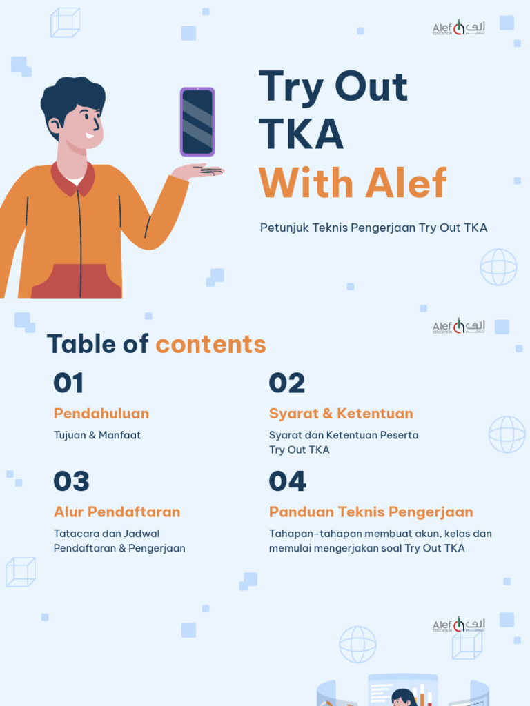 Panduan Try Out TKA di Alef Education | PDF