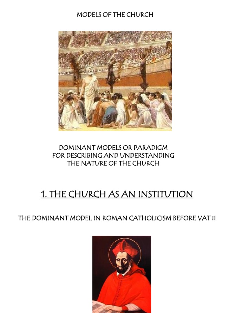 Five Models of the Church Explained | PDF | Ecclesiology | Sacraments