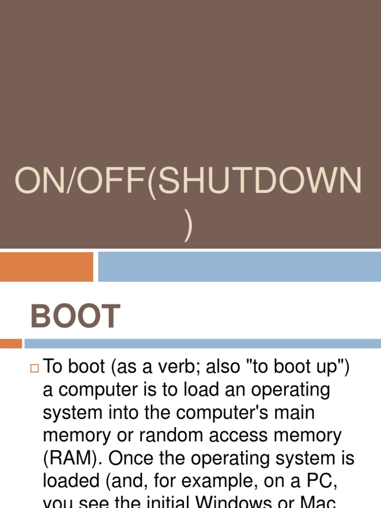 On Off PC | PDF