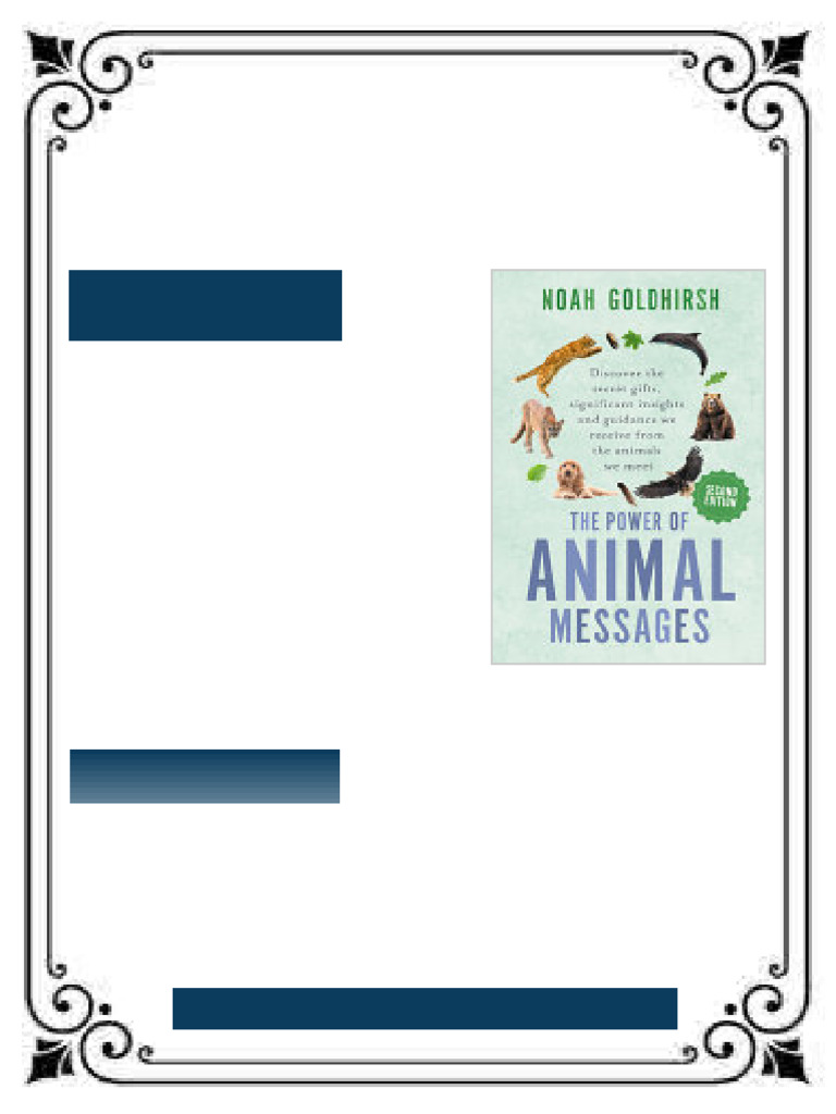 The Power of Animal Messages Discover the secret gifts significant ...