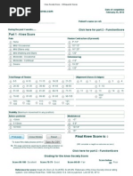 AOFAS Ankle Hindfoot Scale.d5404138 | PDF | Anatomical Terms Of Motion ...