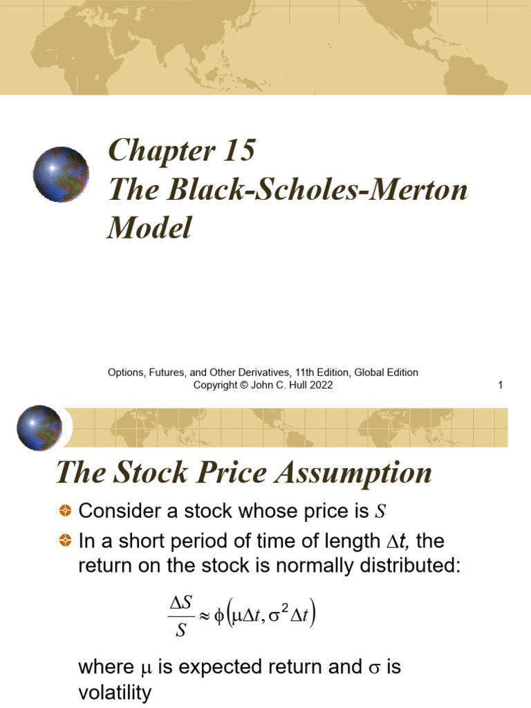 Black-Scholes-Merton Model Explained | PDF | Vix | Option (Finance)