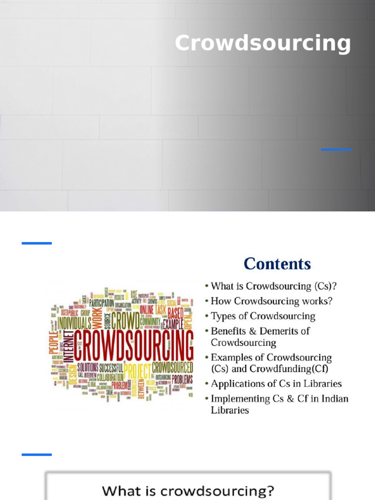 Crowdsourcing | PDF