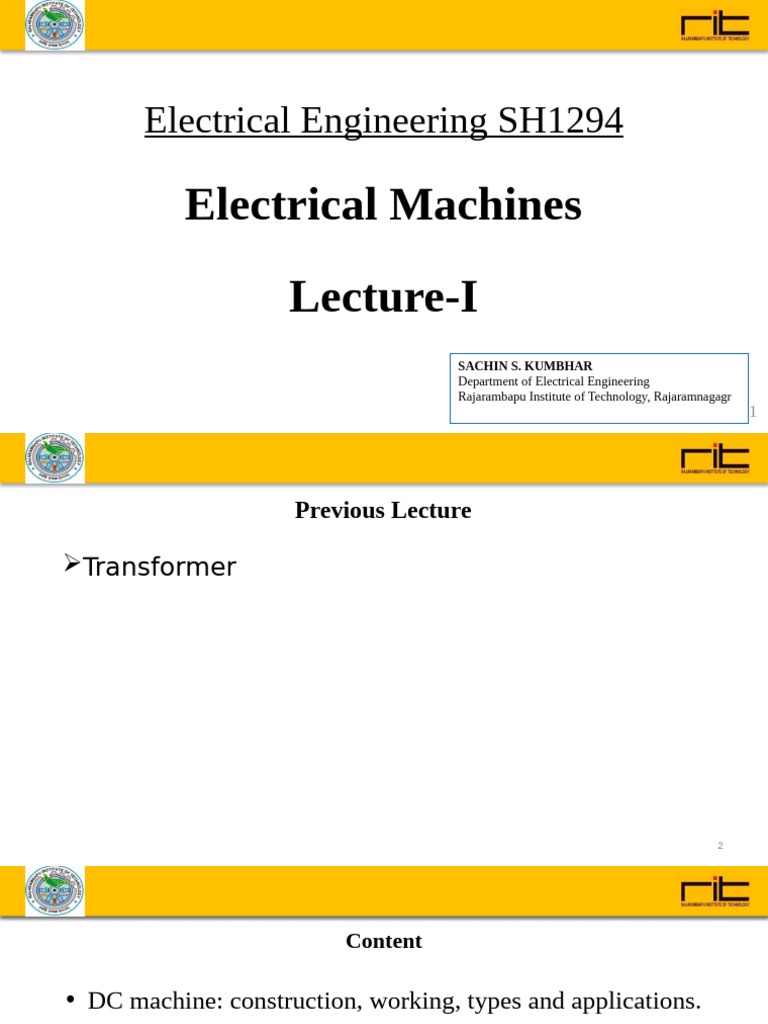Overview of DC and Induction Motors | PDF | Electric Motor ...