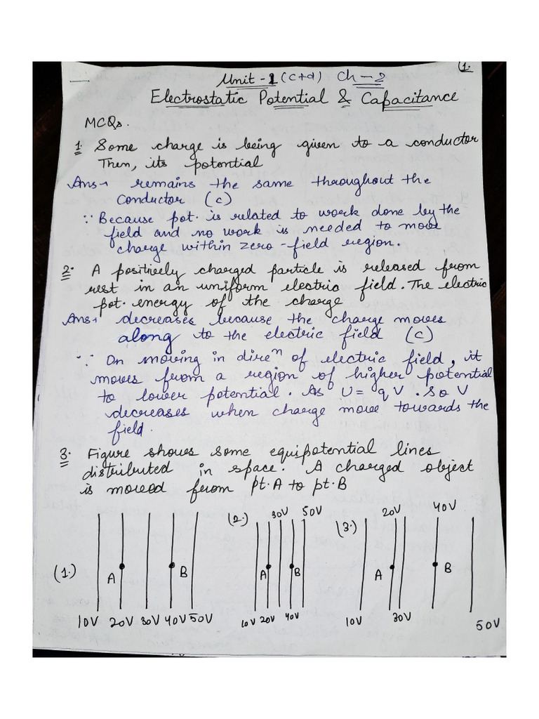 Mcqs Unit 1 CH B and C | PDF