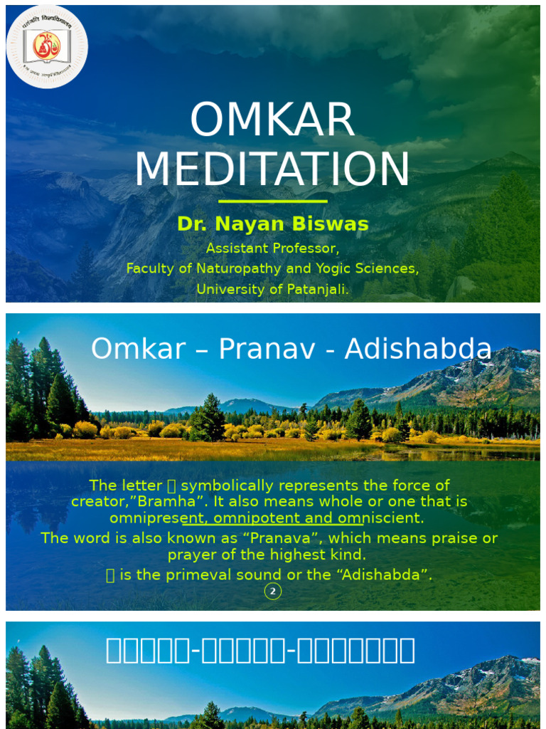 Omkar Meditation | PDF