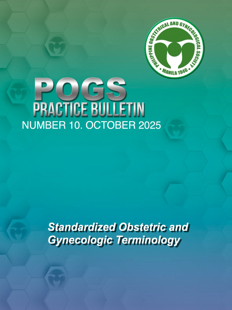 Standardized Obstetric Terminology Guide | PDF | Childbirth | Ovarian ...