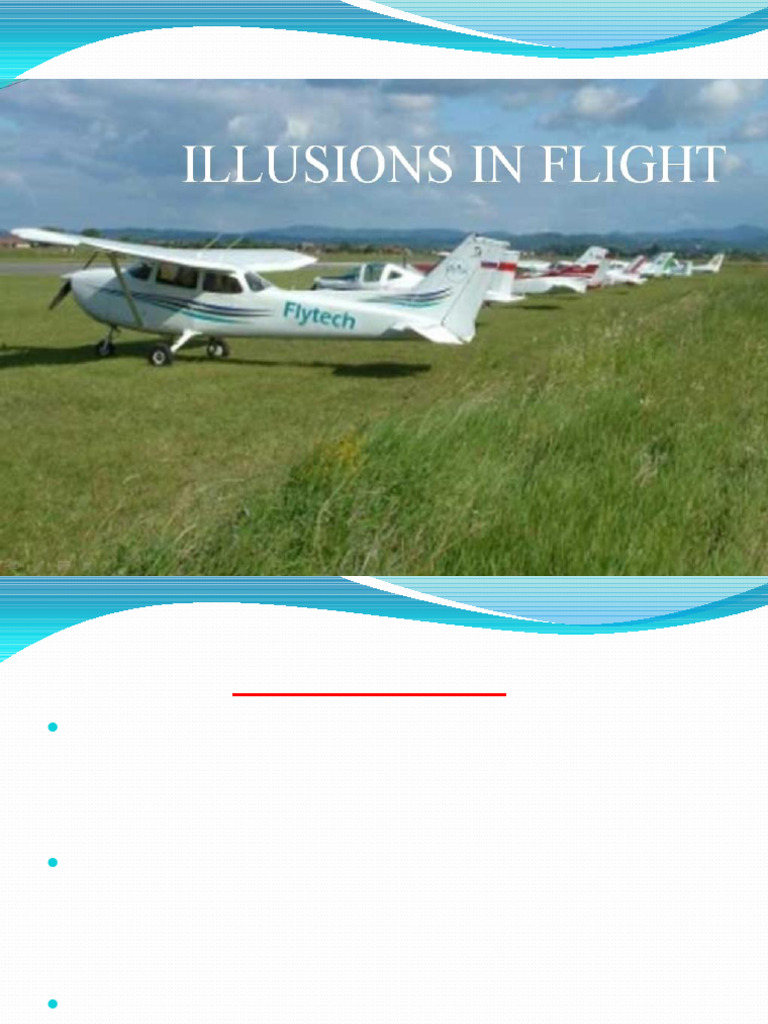 Understanding Flight Illusions and Disorientation | PDF | Aviation ...