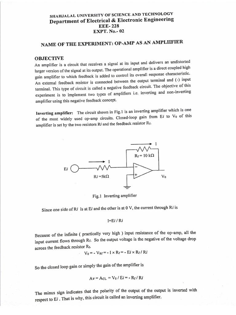 Electronics - 2-Lab Exp 2 | PDF