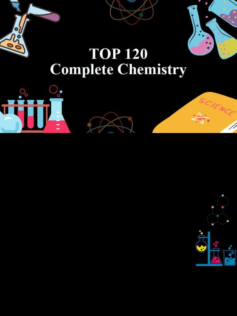 Colorful Cute Science Group Project Presentation | PDF | Sodium ...