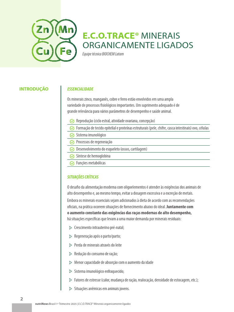 1TRI25-BIOCHEM-ABSTRACT | PDF | Cálcio | Manganês