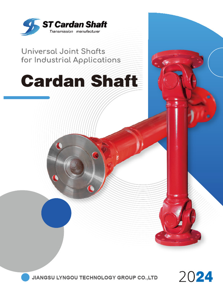 JIANGSU LYNGOU- CARDAN SHAFT | PDF | Mechanical Engineering | Machines