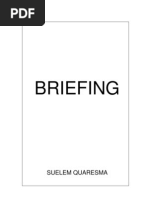 Briefing de decoração