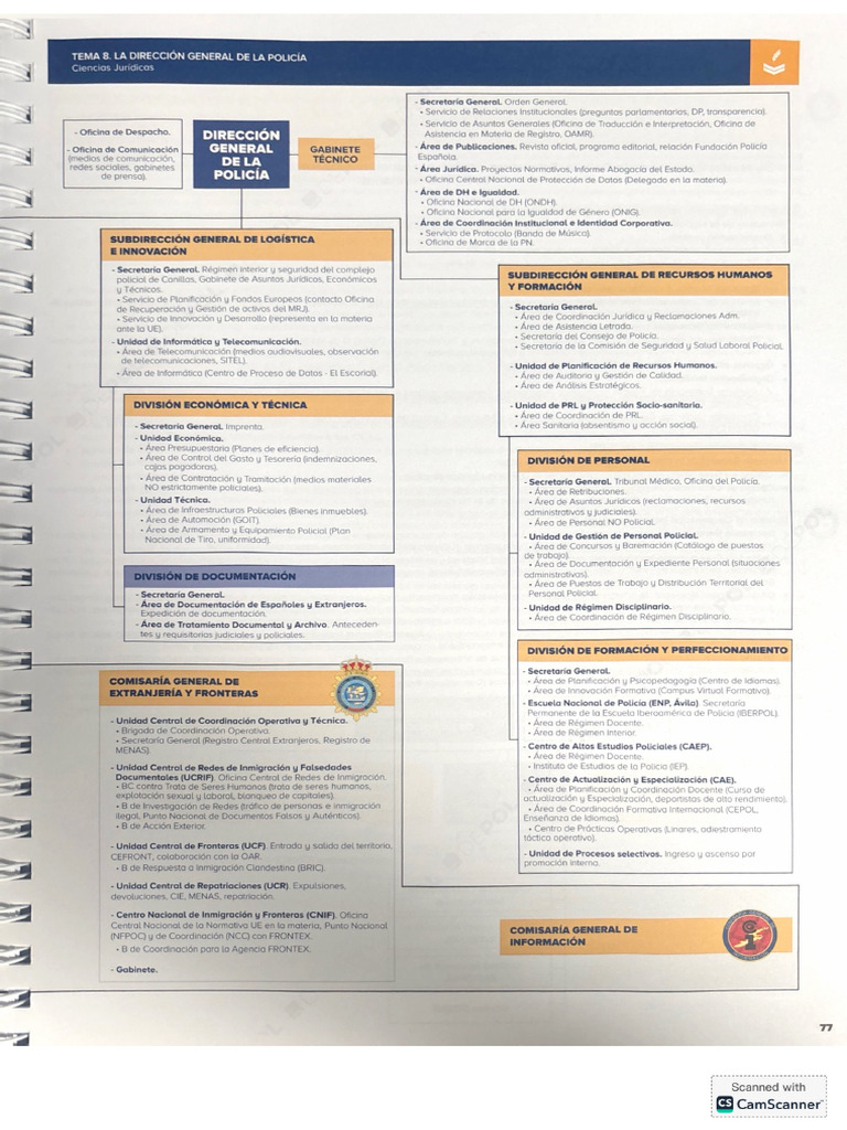 Organigrama CNP | PDF