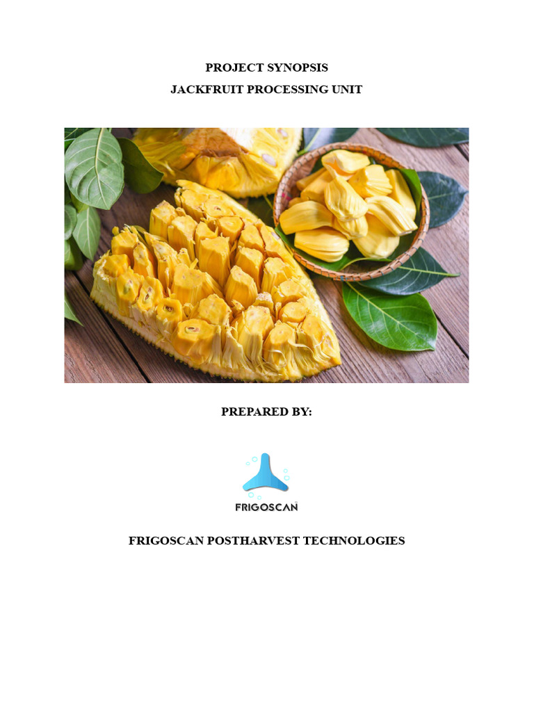 Project Synopsis Jackfruit | PDF | Veganism | Vegetables