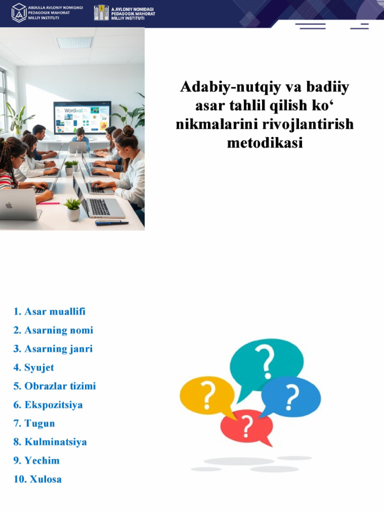 Taqdimot | PDF
