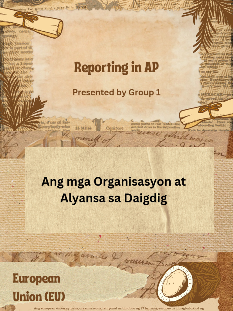Reporting in AP | PDF