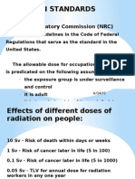 Radiation Standards: Nuclear Regulatory Commission (NRC)