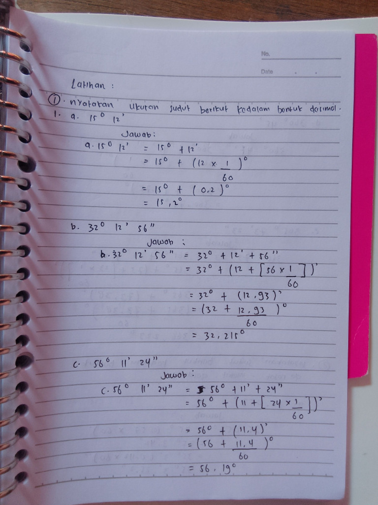 Latihan Trigonometri S3 Joevita Ardana | PDF